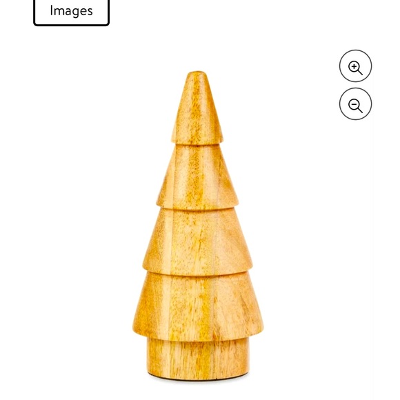 NWT 2 Pack Mango Wooden Decor Trees - Picture 3 of 6